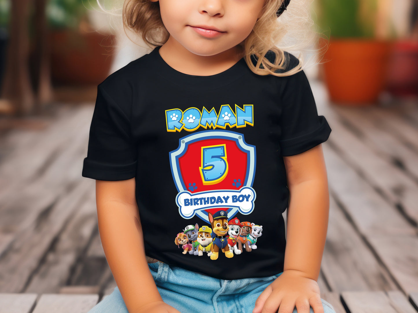 Paw Patrol Birthday Shirt