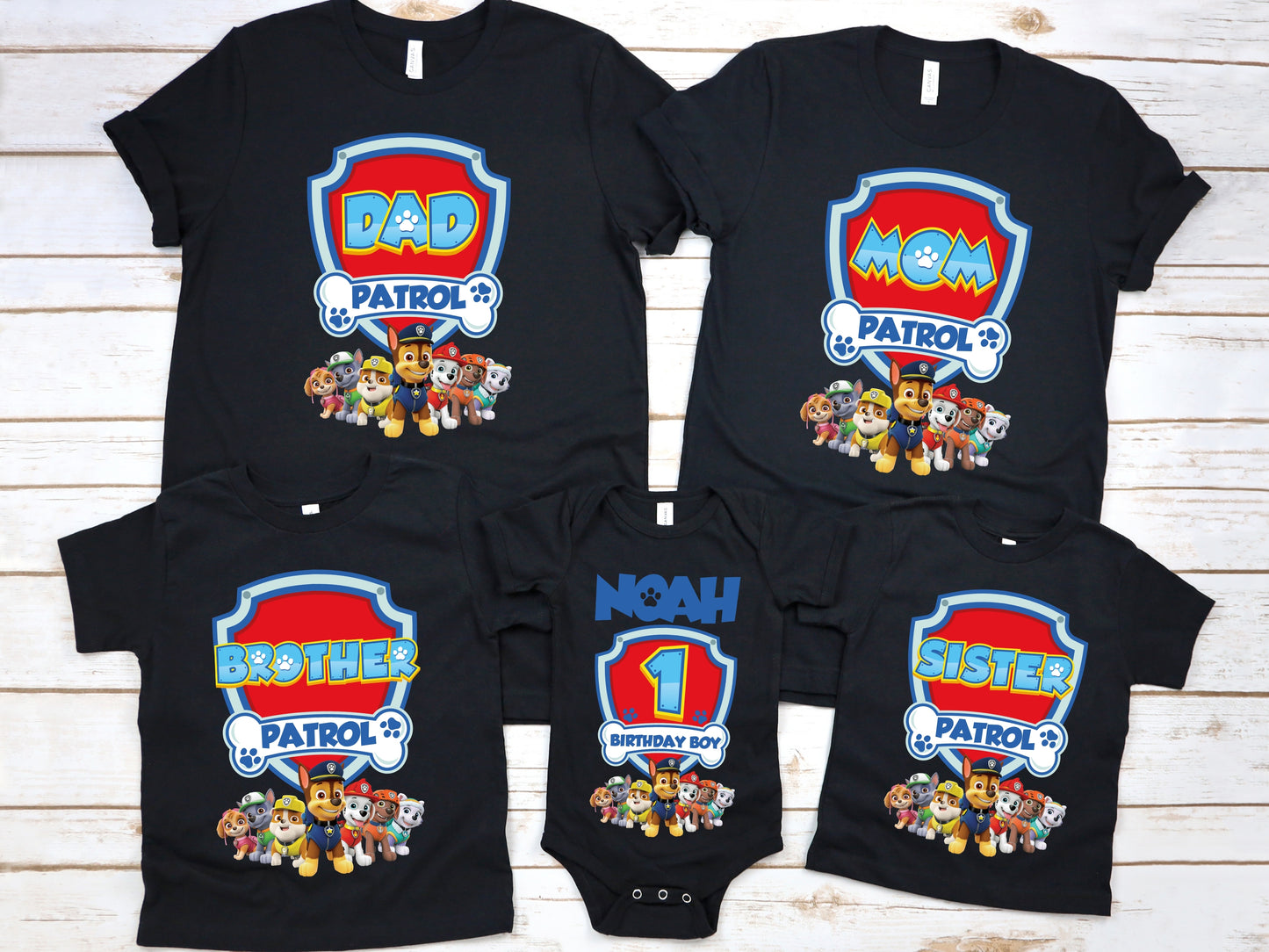 Paw Patrol Birthday Shirt