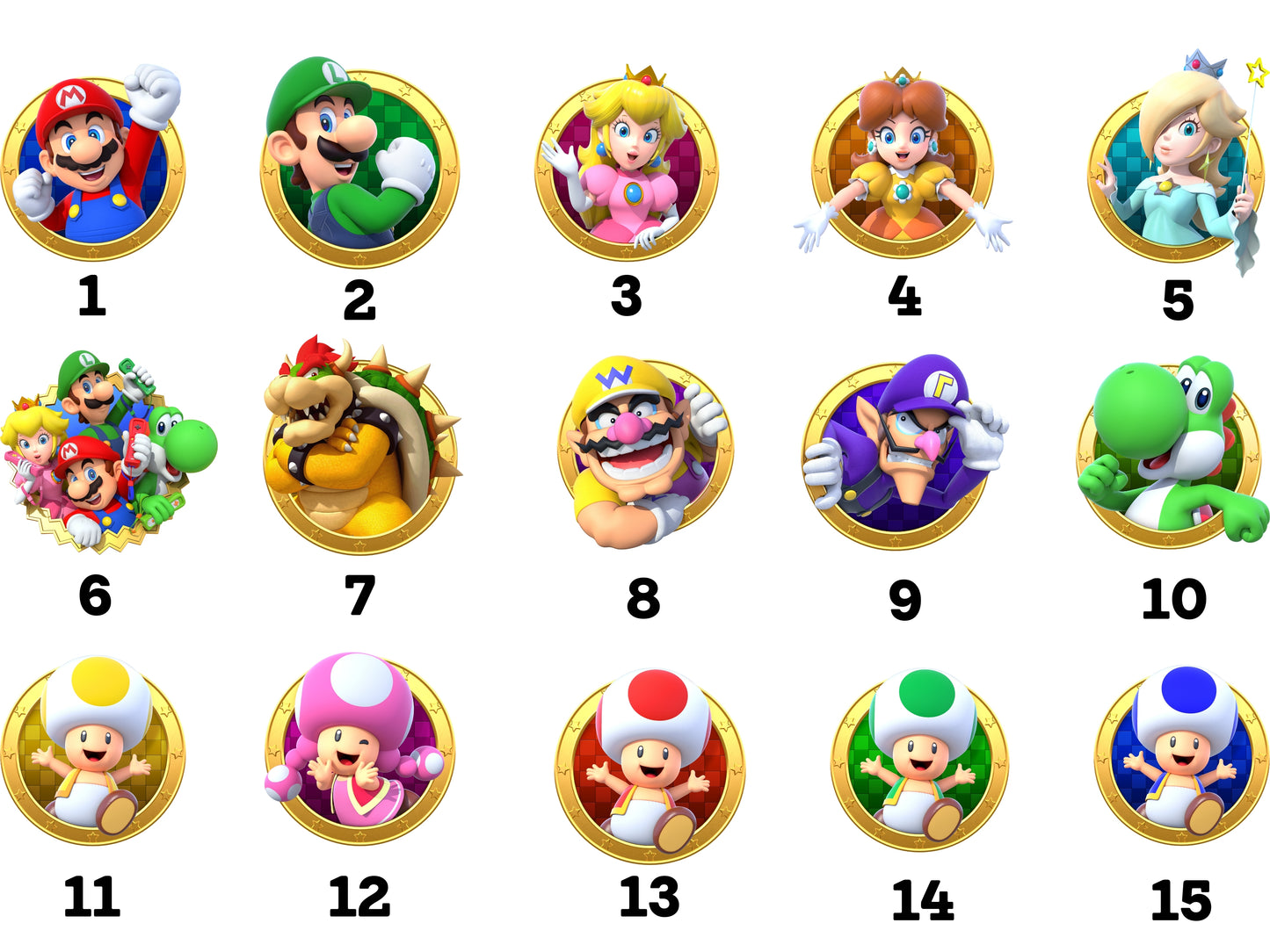 Super Mario Birthday Shirt