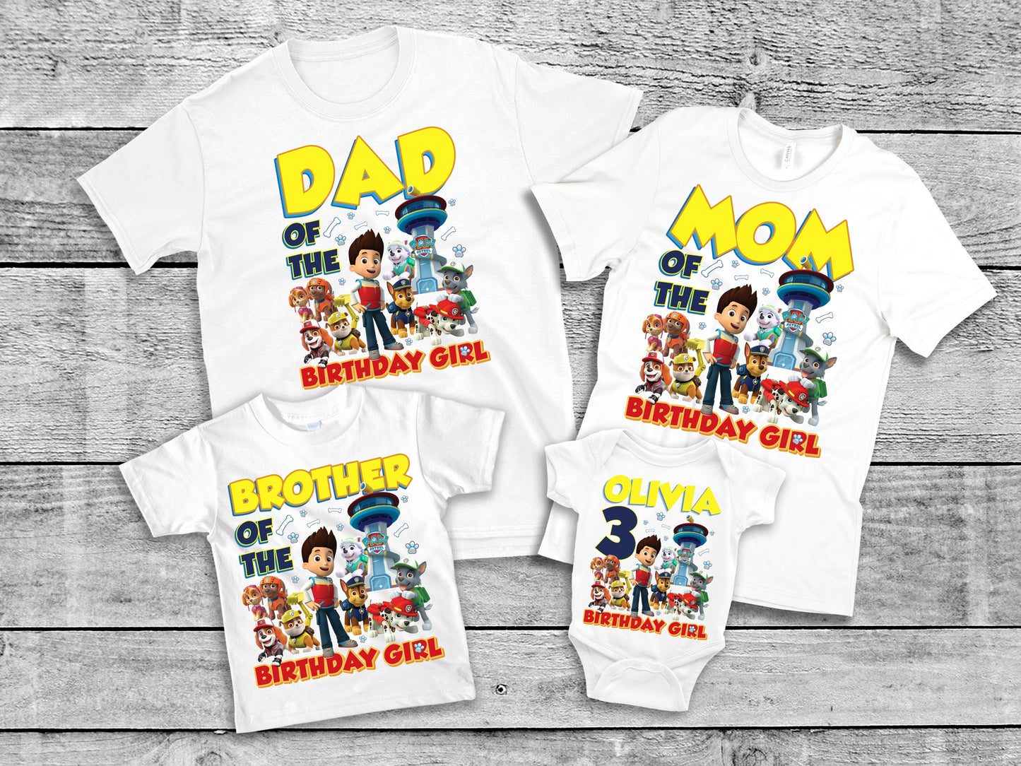 Family Paw Patrol Shirt