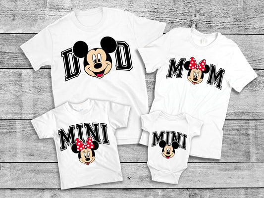 Mickey Mouse Family Shirts