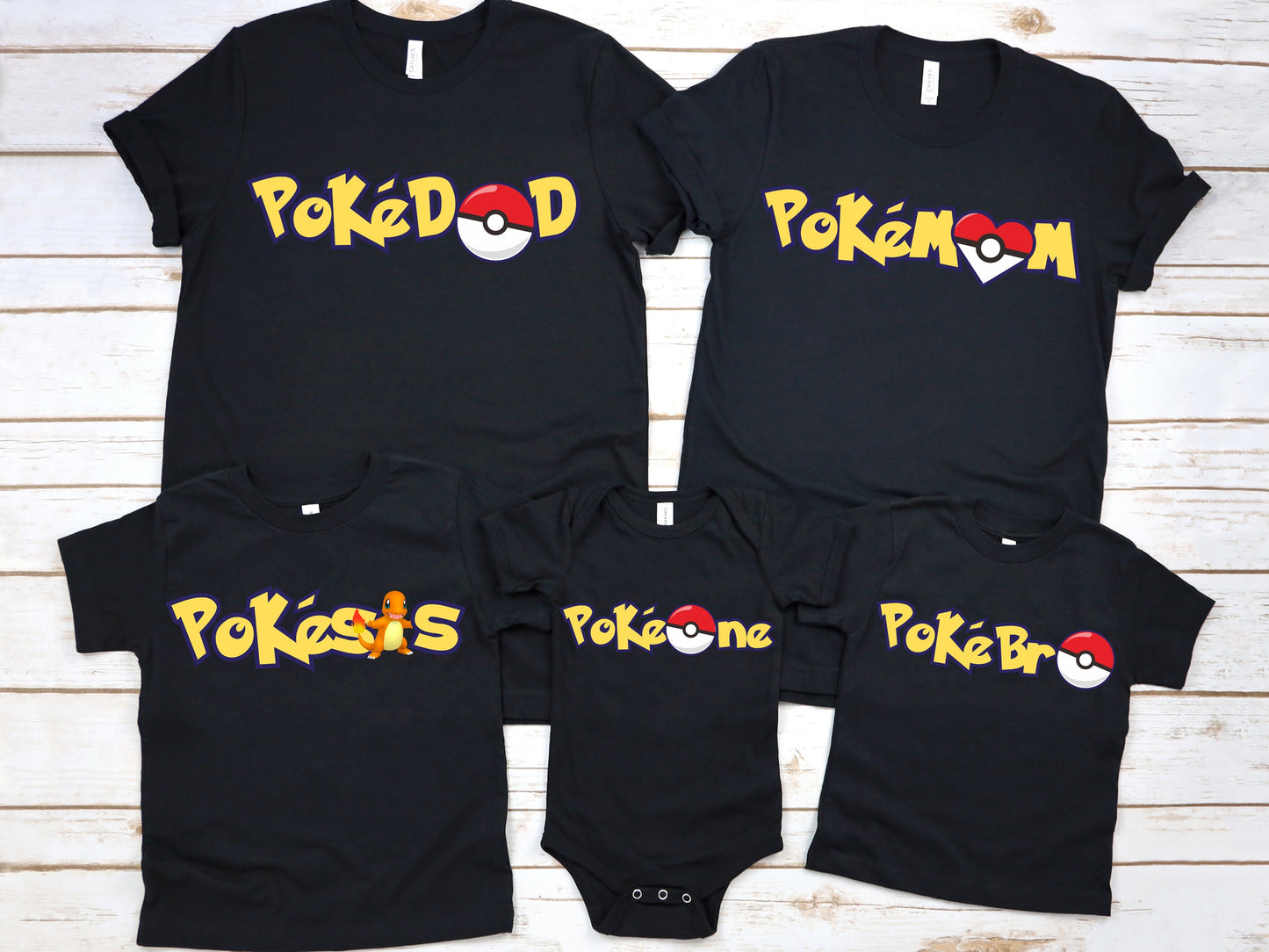 Pokemon Family Birthday Shirt