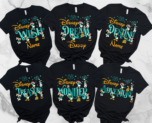 Disney Cruise 2026 Shirt, Family Cruise Shirts, Custom Cruise T-Shirt