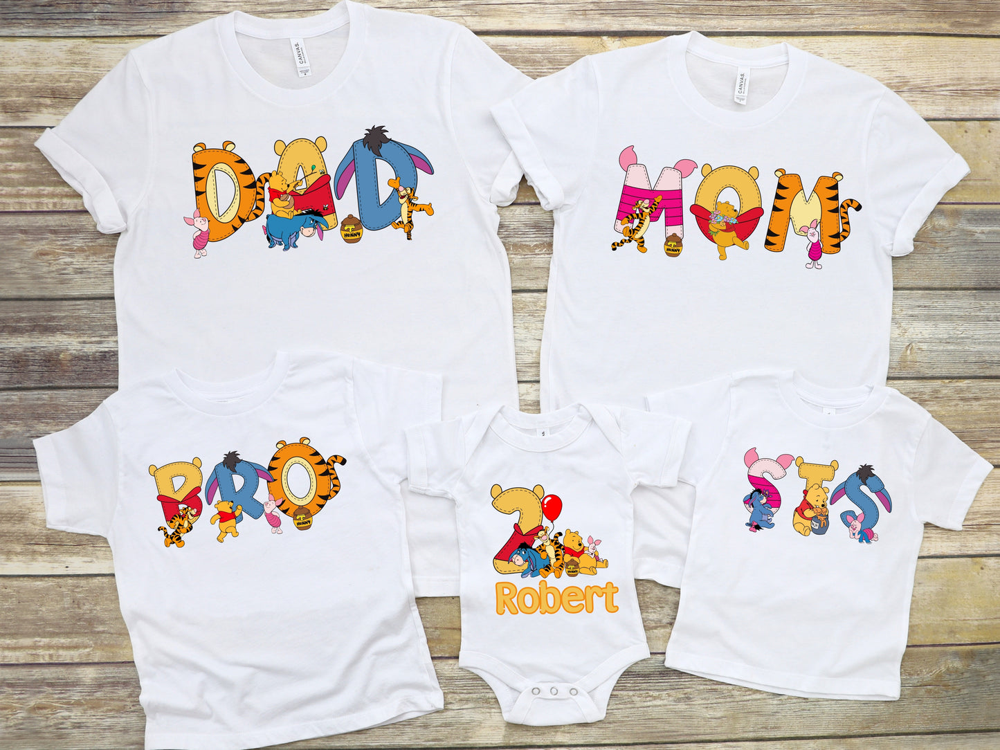 Winnie The Pooh Family Trip Shirt