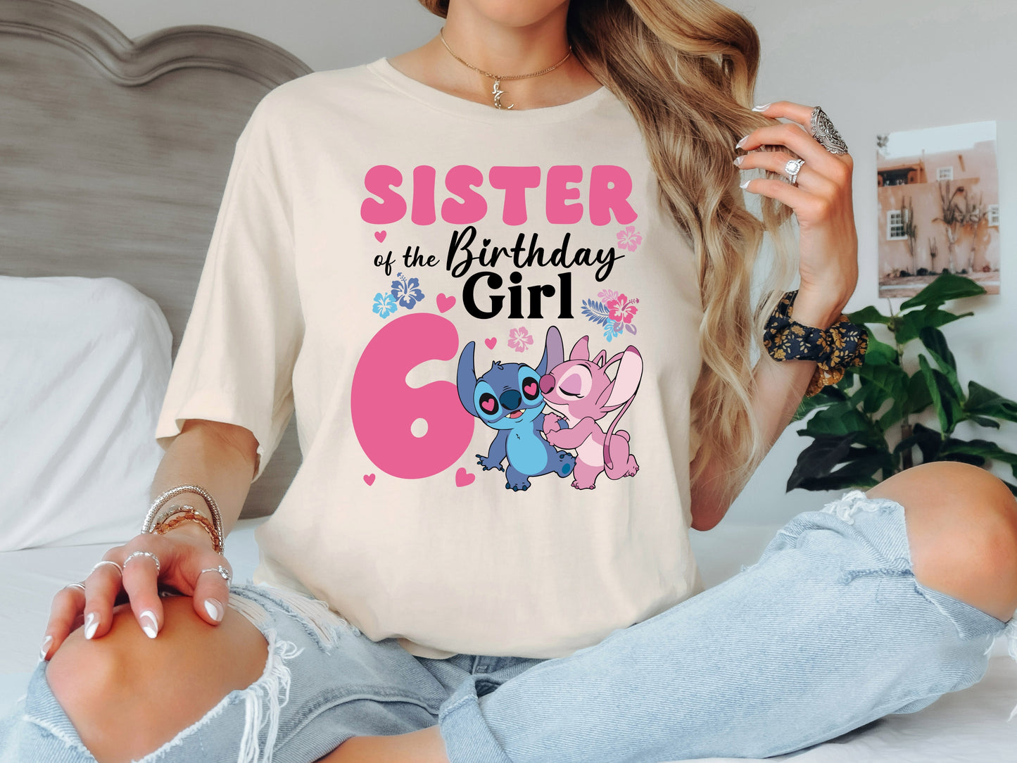 Stitch Birthday Girl Shirt, Family Trip Keepsake Tee
