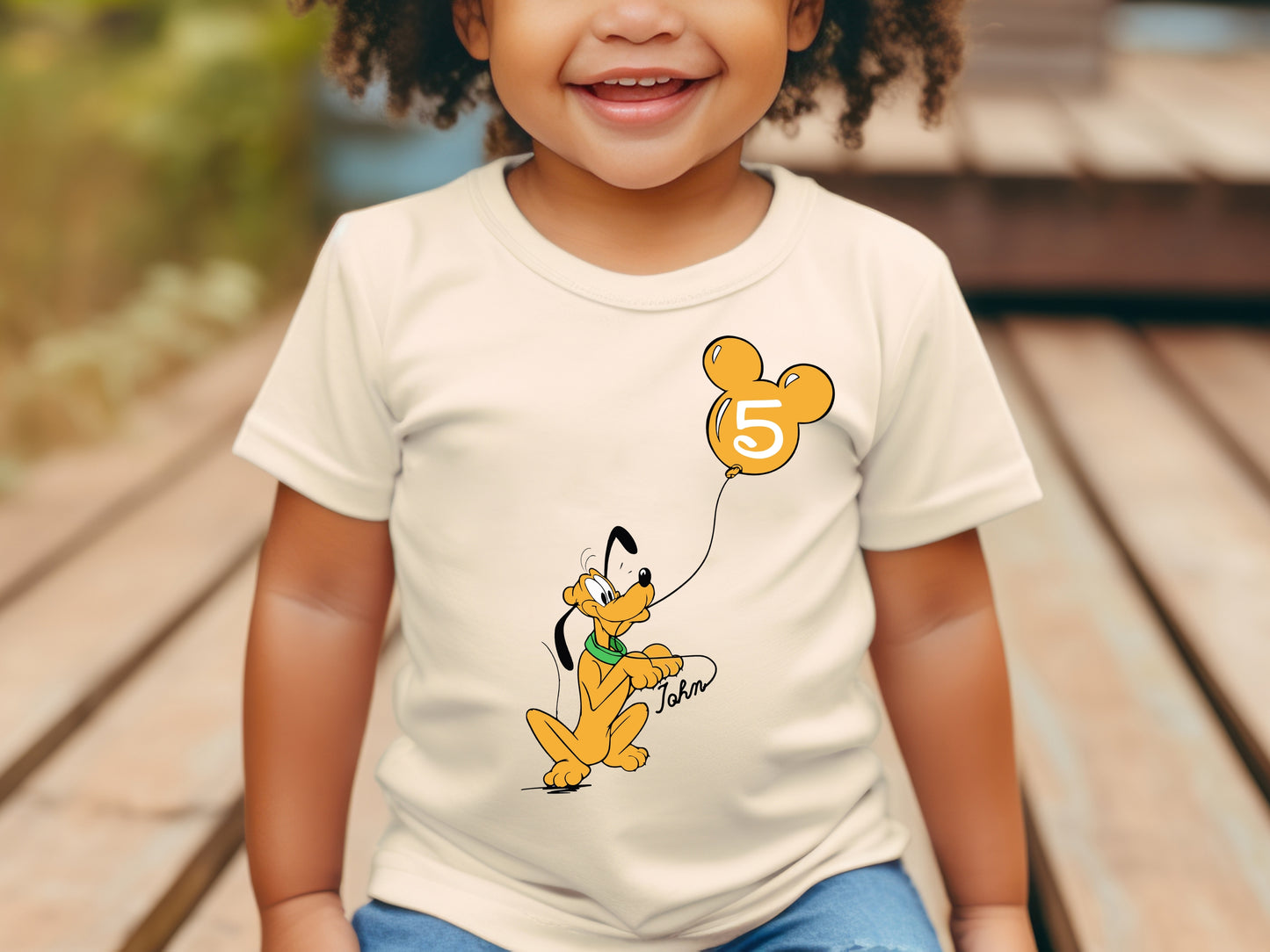 Custom Disney Birthday Shirt, Mickey Balloon, Personalized Gift