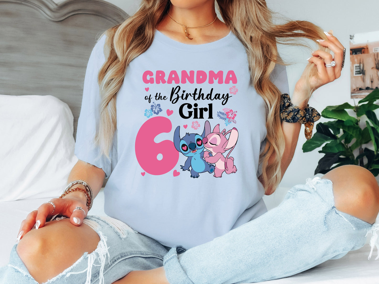 Stitch Birthday Girl Shirt, Family Trip Keepsake Tee