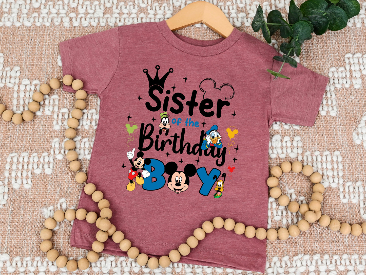 Disney Birthday Boy Shirt, Family Matching Shirt