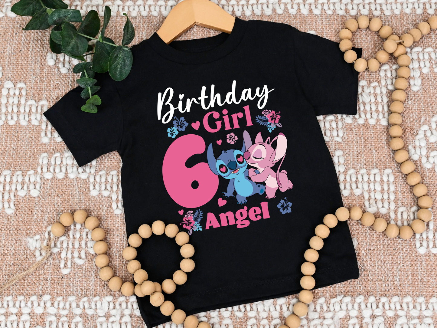 Stitch Birthday Girl Shirt, Family Trip Keepsake Tee